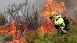 Seis heridos, dos de ellos en la UCI, por el incendio de Puercas (Zamora)