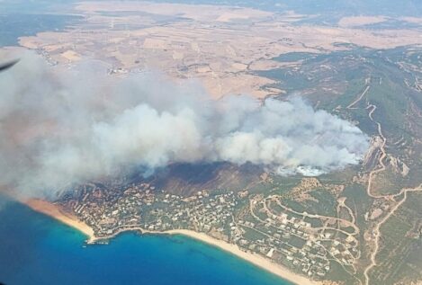 Declarado un nuevo incendio en Tarifa solo dos días después de extinguirse el anterior