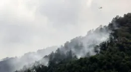 Asturias sigue este lunes con un índice 'muy alto' de riesgo de incendios forestales