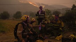 Estabilizado el incendio de Larouco (Orense), el mayor de la historia de Galicia
