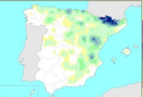 Las lluvias acumuladas desde octubre están en 605 l/m2, un 11% por encima de lo normal
