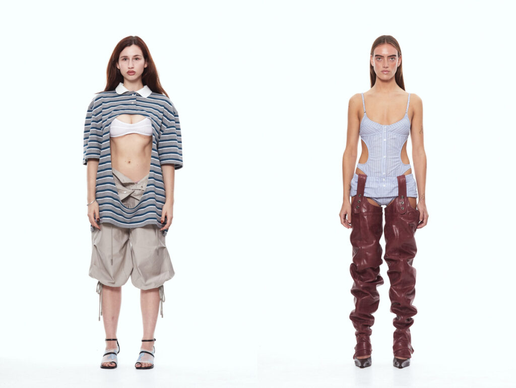 Propuestas con la lencería como protagonista de Alejandre, ganadora de Mercedes Benz Fashion Talent