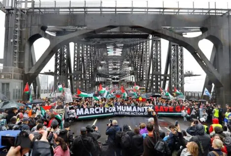 Decenas de miles de personas marchan por Sídney para exigir el fin de la guerra en Gaza