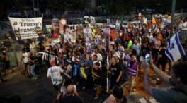 Masivas marchas en Tel Aviv para presionar a Netanyahu a que acepte un alto el fuego