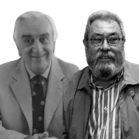 Marcos Peña Pinto y Cándido Méndez