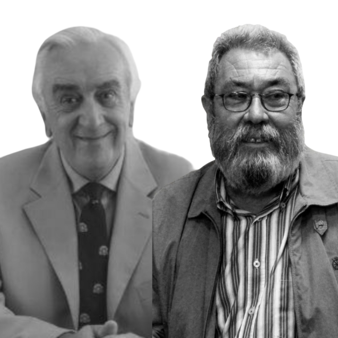 Marcos Peña Pinto y Cándido Méndez