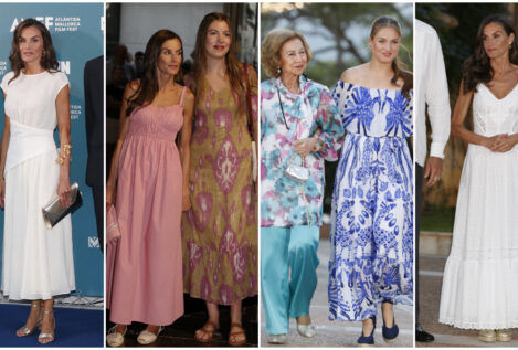 Los mejores looks de Letizia, Leonor y Sofía en Mallorca: de rebajas, heredados e informales