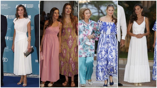 Los mejores looks de Letizia, Leonor y Sofía en Mallorca: de rebajas, heredados e informales