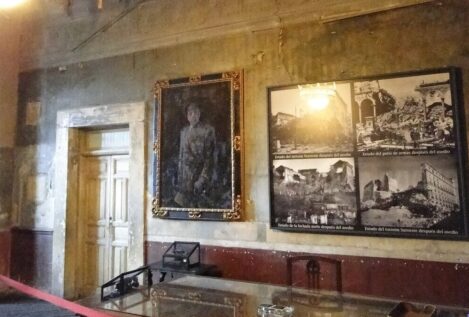 La sala de la Guerra Civil del Museo del Ejército lleva cerrada tres años desde un incendio