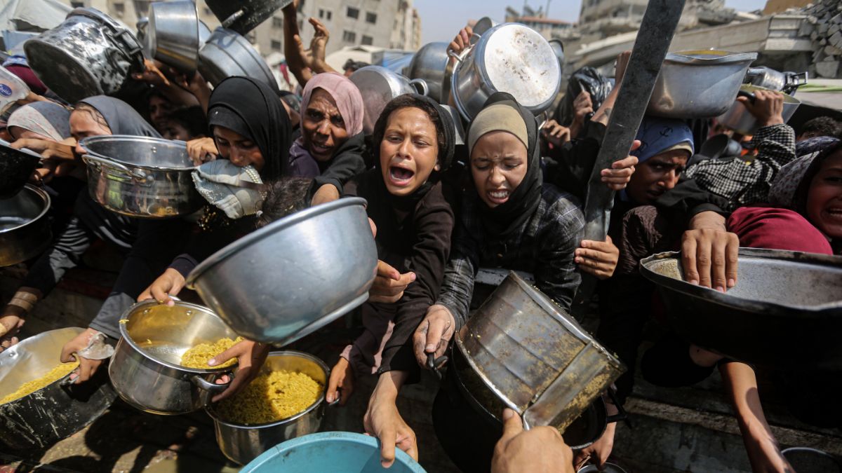 La ONU declara oficialmente la hambruna en la ciudad de Gaza e Israel lo rechaza