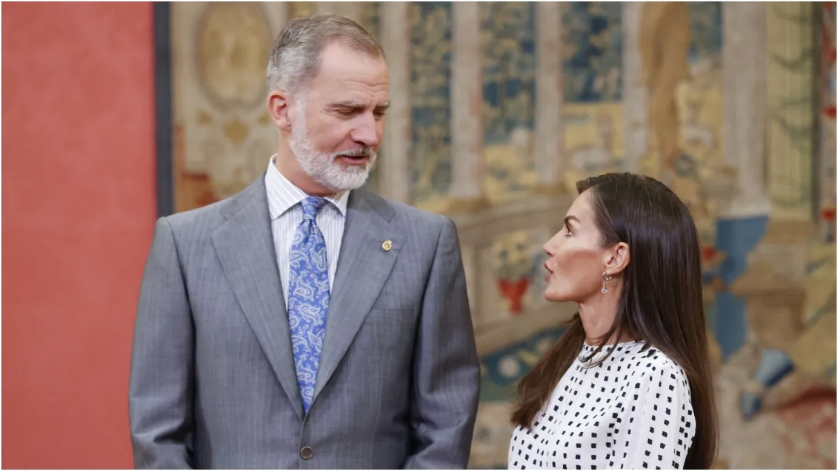 Entramos en La Almudaina, el otro palacio de verano de los Reyes: es una joya del arte gótico