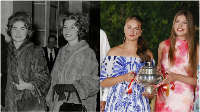 El parecido de la infanta Sofía con Irene de Grecia, su tía-abuela que se hizo 'hippie' en India