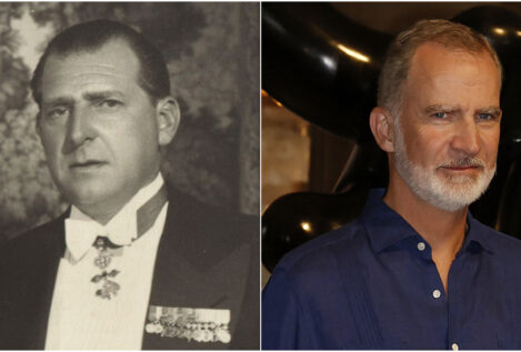 El gran parecido del rey Felipe con Juan de Borbón, su abuelo a quien no dejaron ser rey