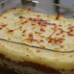 Pastel de patata y carne