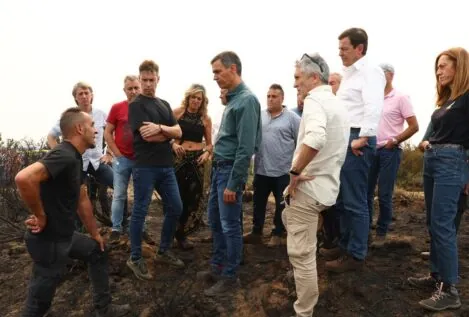 Sánchez viaja este martes a Cáceres y Zamora para conocer la evolución de los incendios
