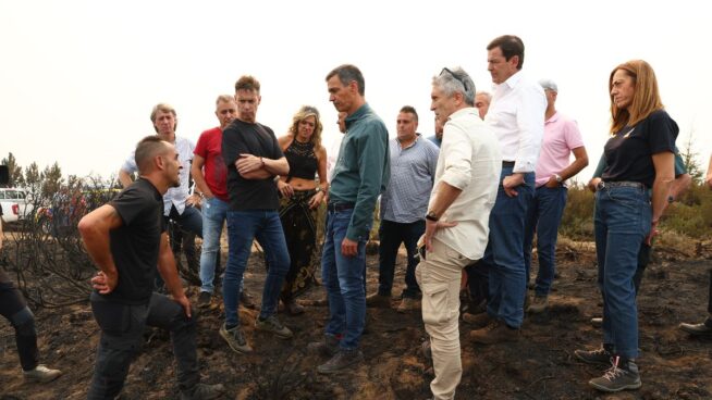 Sánchez viaja este martes a Cáceres y Zamora para conocer la evolución de los incendios