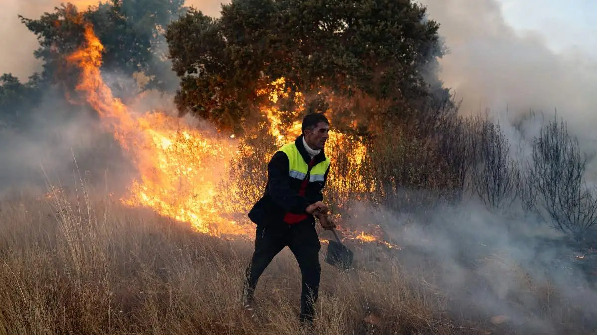 En estado crítico cuatro de los siete heridos en distintos incendios de Castilla y León