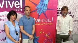 Arizona Baby,  padrinos  del certamen Vivestival, en las fiestas de Palencia