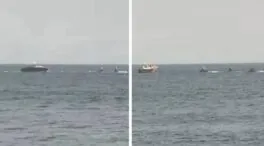 El hijo del rey de Marruecos navega en aguas próximas a Ceuta con una fuerte escolta