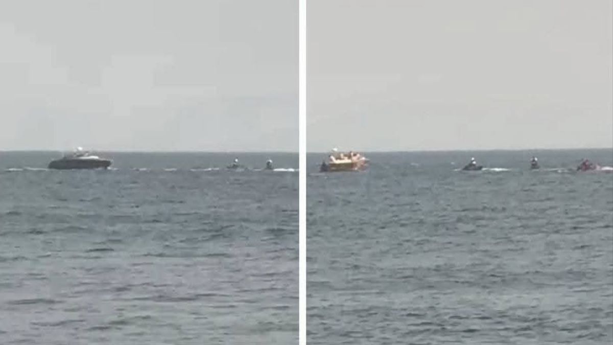 El hijo del rey de Marruecos navega en aguas próximas a Ceuta con una fuerte escolta
