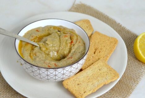 Paté de berenjena: la rica receta de origen libanés fácil de hacer
