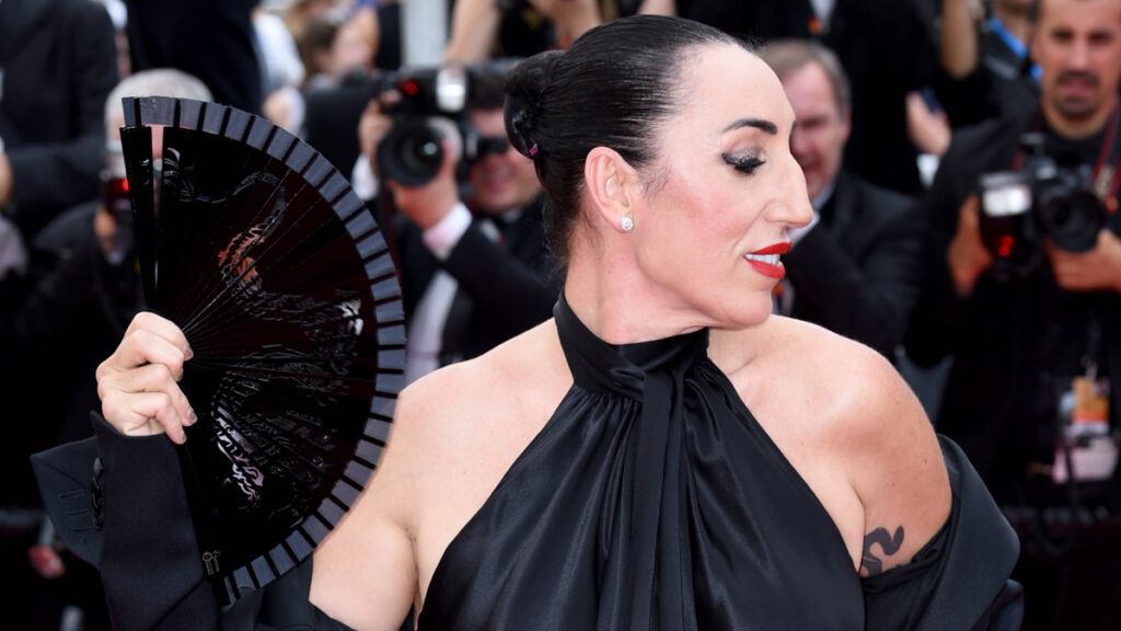 La actriz Rossy de Palma en el Festival de cine de Cannes. (Fuente: Gtres)