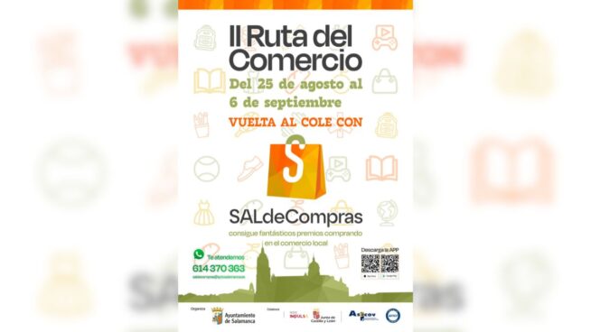 La II Ruta de Comercio de Salamanca busca impulsar el comercio de proximidad