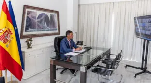 Sánchez participa en la reunión posterior a la cumbre de líderes con Trump sobre Ucrania