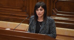 Sílvia Orriols como presidenta de Cataluña