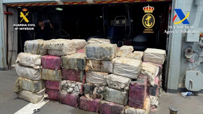 Interceptado un remolcador con tres toneladas de cocaína en las Islas Canarias