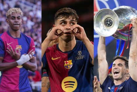Lamine, Pedri y Fabián, los tres españoles que figuran en la lista de candidatos al Balón de Oro