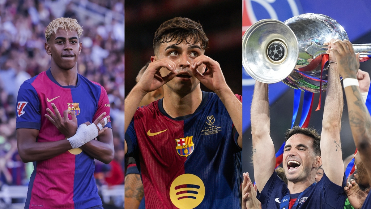 Lamine, Pedri y Fabián, los tres españoles que figuran en la lista de candidatos al Balón de Oro
