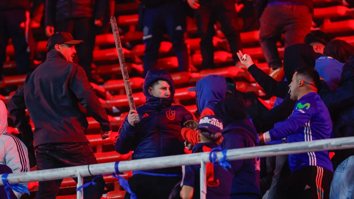 Horror en Sudamérica: varios hinchas heridos de gravedad en un partido entre Independiente y U de Chile