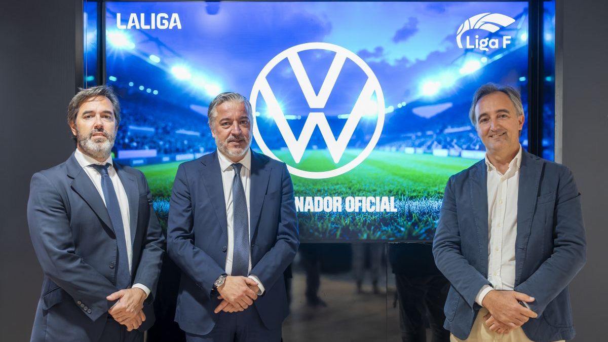 Volkswagen se convierte en patrocinador oficial de LaLiga y Liga F