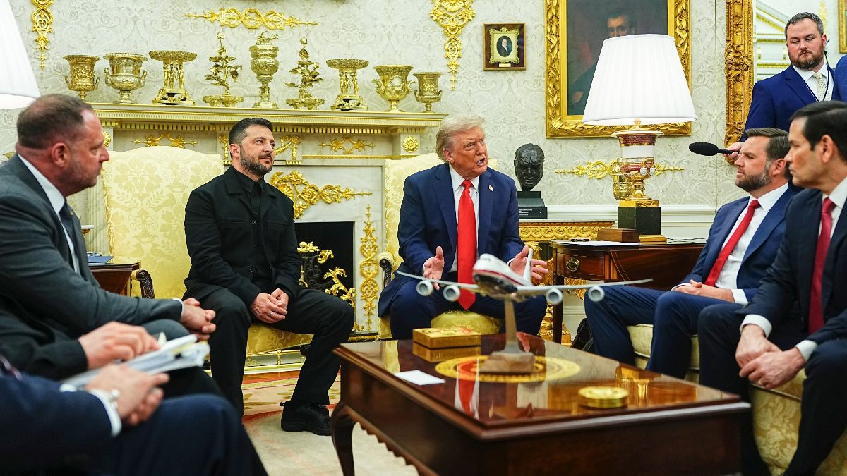 Rusia celebra la «bofetada» de Trump a Zelenski con el mapa de Ucrania con zonas ocupadas