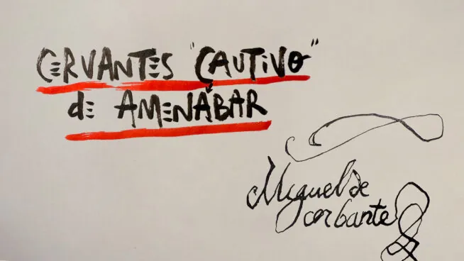 La viñeta sobre... Cervantes