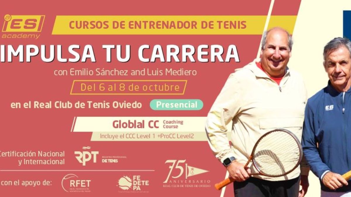 La Emilio Sánchez Academy potencia la formación de entrenadores con su sistema 360 y cursos especializados