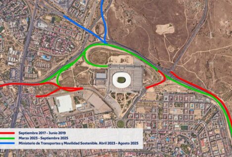 La 'Ciudad del Deporte' del Atlético de Madrid mejora la movilidad y los accesos del barrio de San Blas