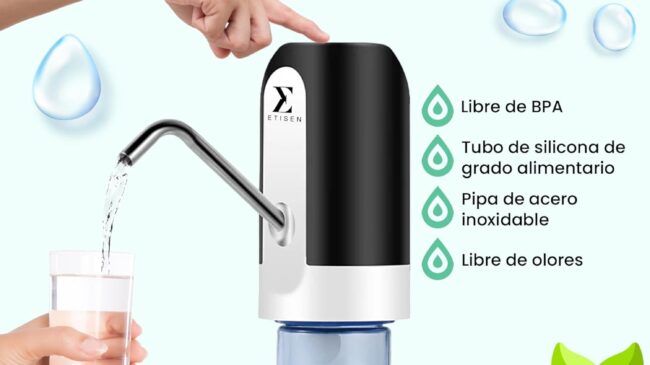 Refresca tu día al instante con los mejores dispensadores de agua eléctricos