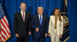El rey Felipe VI se fotografía con Trump tras un «saludo de cortesía» en Nueva York