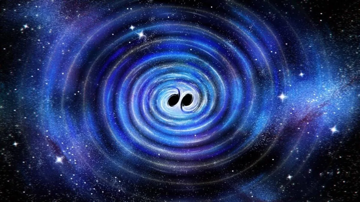 El eco de la fusión de dos agujeros negros confirma los pronósticos de Einstein y Hawking