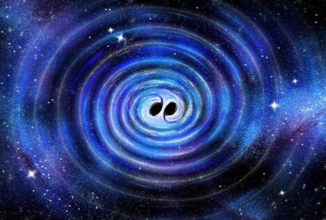 El eco de la fusión de dos agujeros negros confirma los pronósticos de Einstein y Hawking