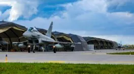 Los Eurofighter españoles tienen 15 minutos para proteger a Lituania de los cazas rusos