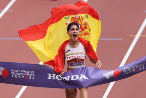 María Pérez hace historia en Tokio con su tercer oro mundial de atletismo