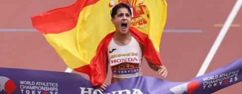 María Pérez hace historia en Tokio con su tercer oro mundial de atletismo