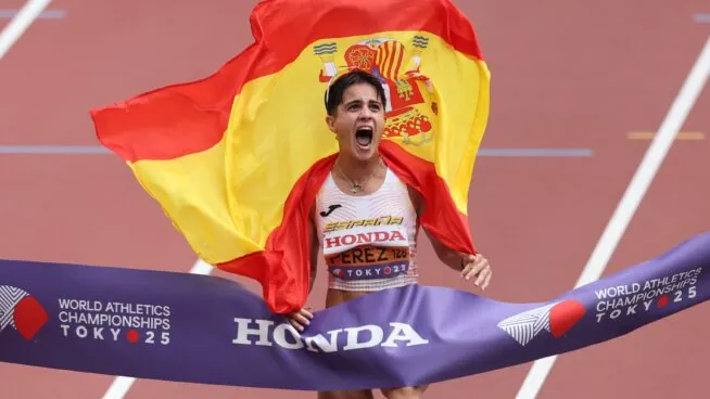María Pérez hace historia en Tokio con su tercer oro mundial de atletismo