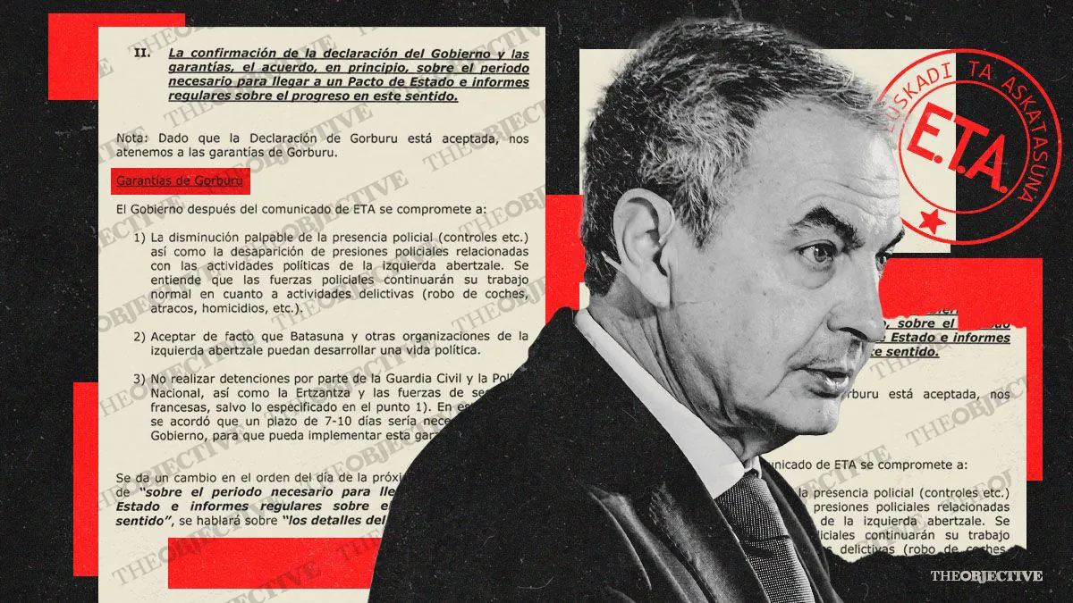 Zapatero prometió a ETA no detener a sus comandos durante el alto el fuego