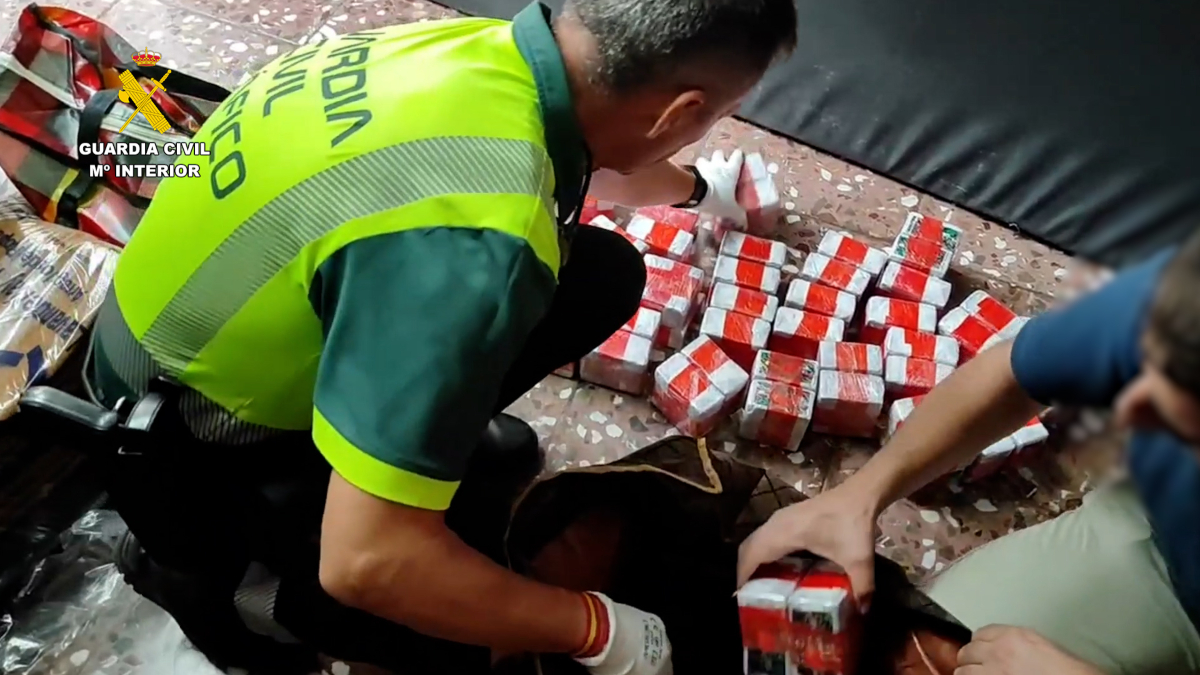 Detenido un camionero con más de tonelada y media de hachís en Castellón