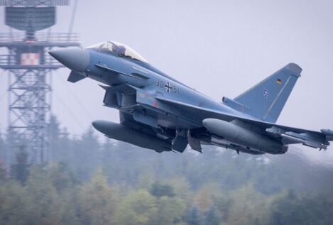 La anulación de contratos con Israel deja sin protección a los Eurofighter enviados a Lituania