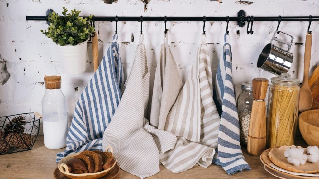 Paños de cocina. Canva
